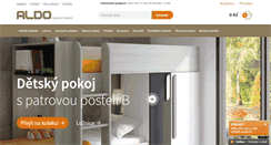 Desktop Screenshot of nabytek-aldo.cz